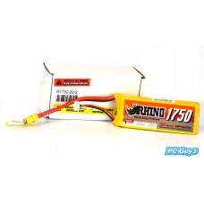 Rhino 1750mAh 2S 20C Lipo Battery Pack